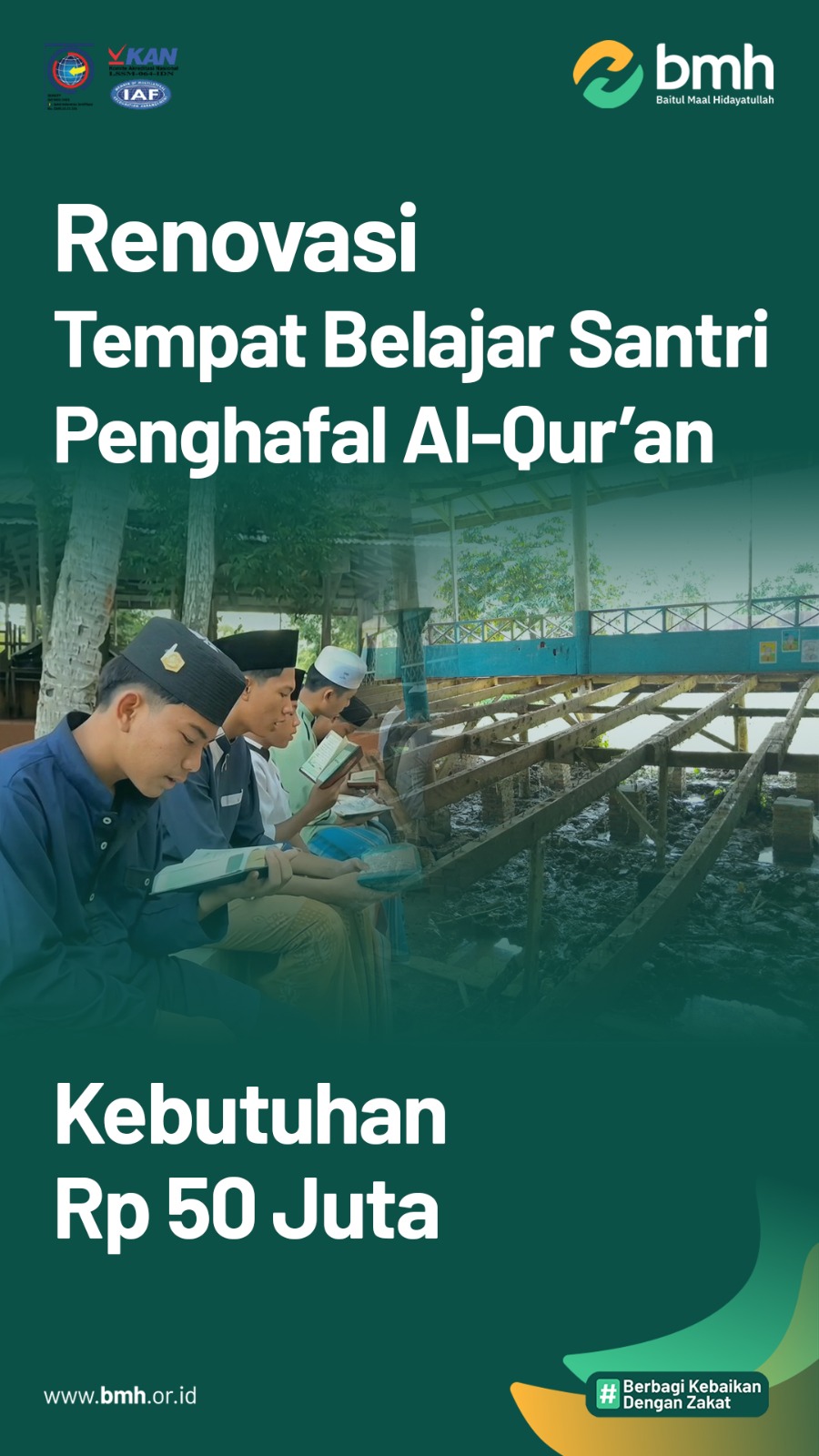 MENJAGA HAFALAN DIATAS LANTAI YANG RAPUH - BMH Sumut